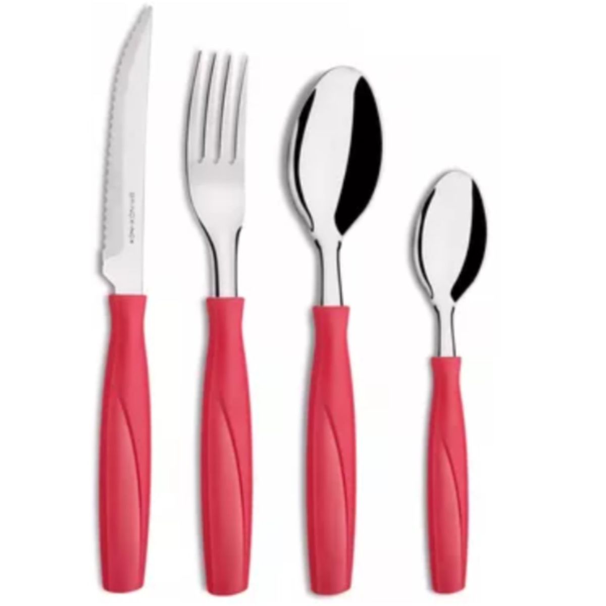 BRINOX - Juego de Ollas 32 Piezas Brinox Garlic Rojo