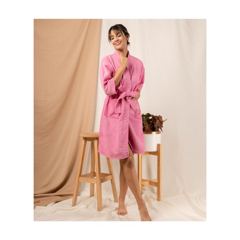 SOÑALIERE - Salida de Baño Mujer Microfibra