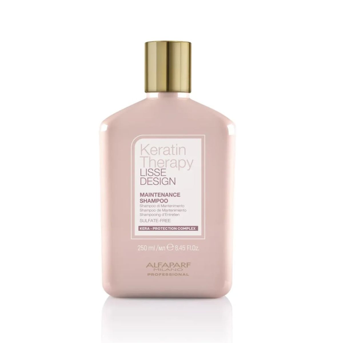 ALFAPARF MILANO - ALFAPARF KERATIN THERAPY – Lisse Design Shampoo de 250 ml