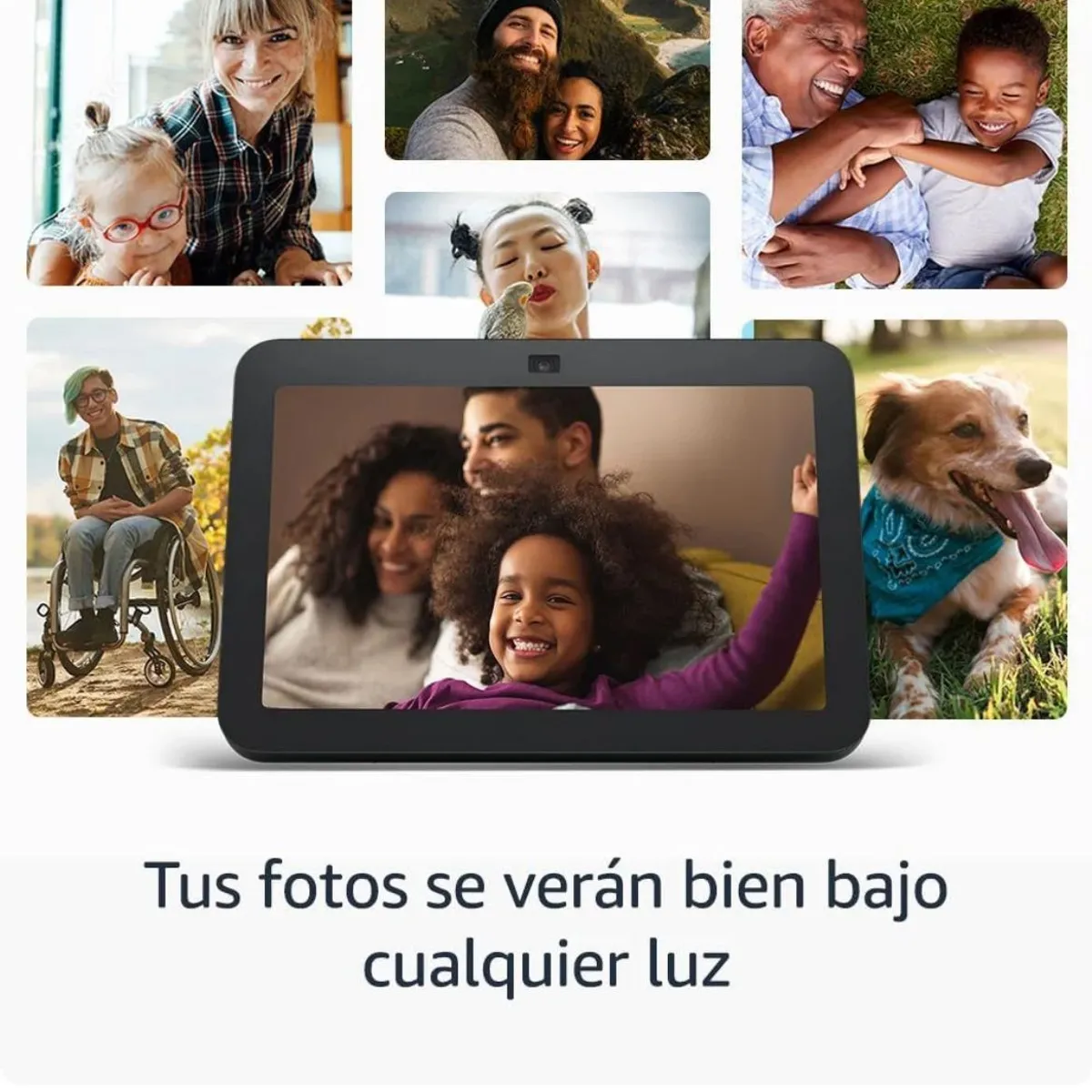 AMAZON - Alexa Echo Show 8 3ra Generacion Pantalla 8 Hd