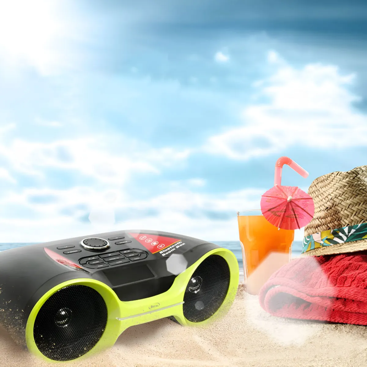 ROYAL - Radio Parlante Royal XE-003R Boom Box Bluetooth