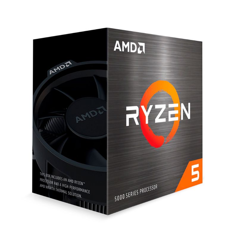 AMD - PROCESADOR AMD RYZEN 5 5600X 3.70GHZ 32MB P/N: 100-100000065BOX