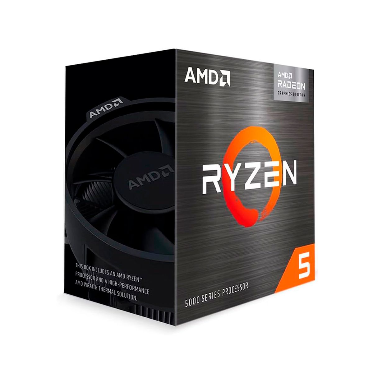 AMD - PROCESADOR AMD RYZEN 5 5600GT  6N 12H 3.6GHZ P/N: 100-100001488BOX