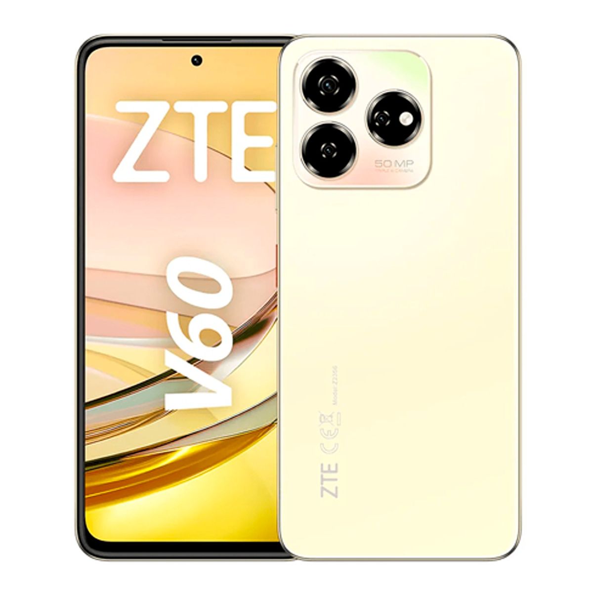 ZTE - CELULAR ZTE LIBRE V60 8GB 256GB 4G LTE 32MP DORADO DS P/N: V60