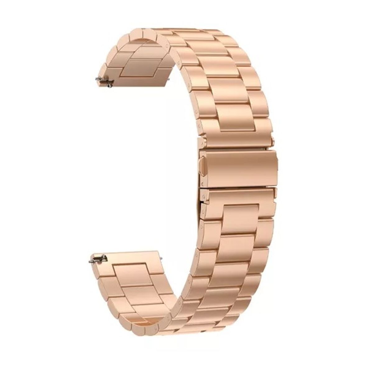 GENERICO - CORREA DE ESLABONES PARA HUAWEI GT2 46MM ROSA GOLD