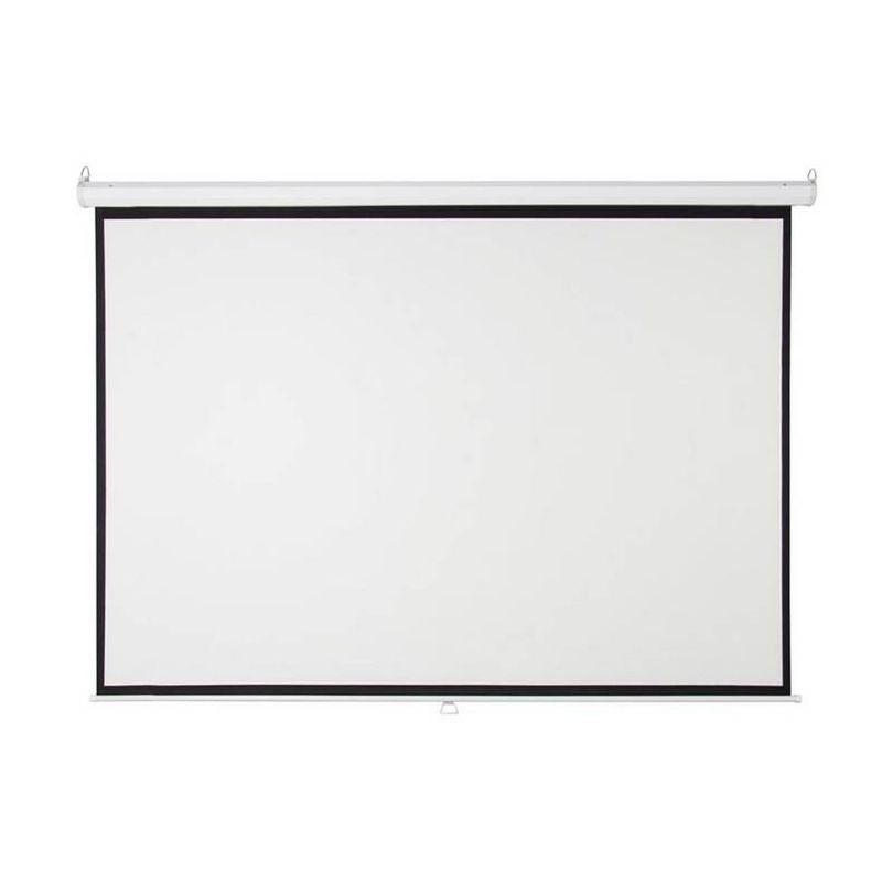 NEO DIGITAL - Pantalla Ecran Retráctil Manual 84x84inch 213x213m Techo Pared