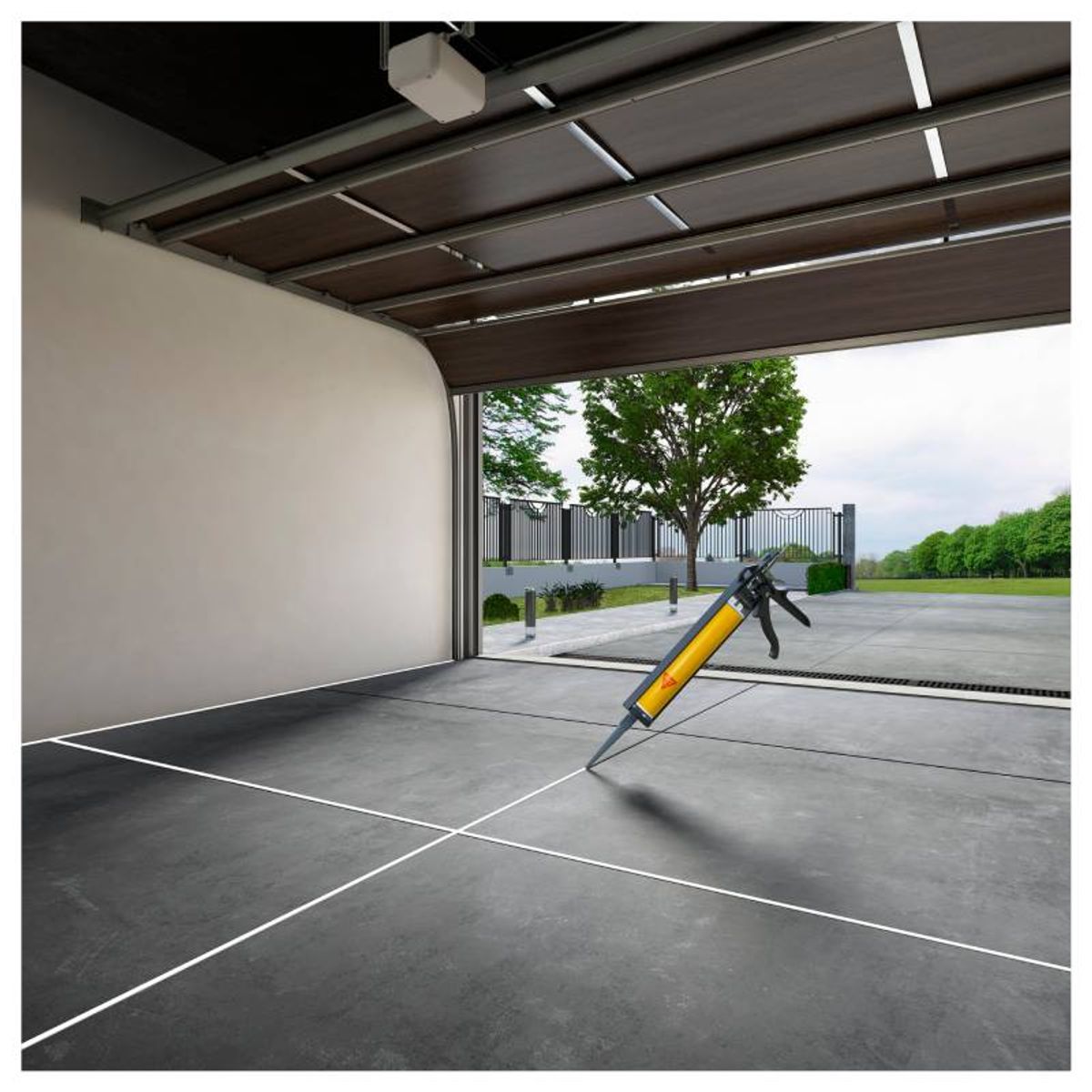 SIKA - Tripack Sellador de juntas y fisuras Sikaflex 11FC Purform Gris 600ml