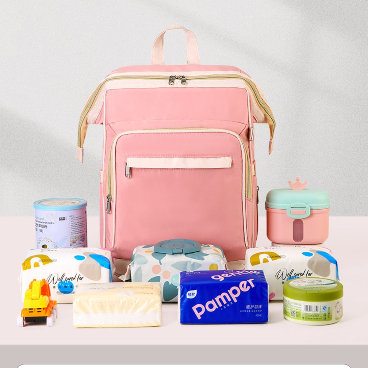 GENERICO - Mochila pañalera impermeable