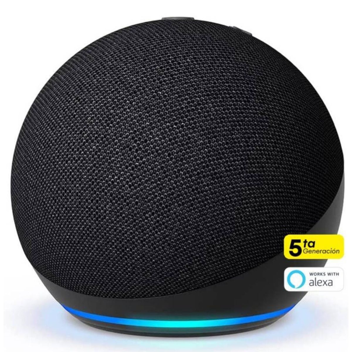 AMAZON - ALEXA ECHO DOT 5TA GENERACIÓN NEGRO PARLANTE INTELIGENTE AMAZON