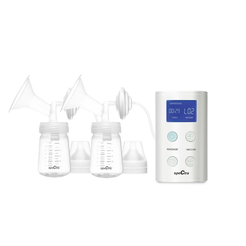 SPECTRA - Extractor de leche eléctrico speCtra 9 Plus (Doble) - Portátil y recargable