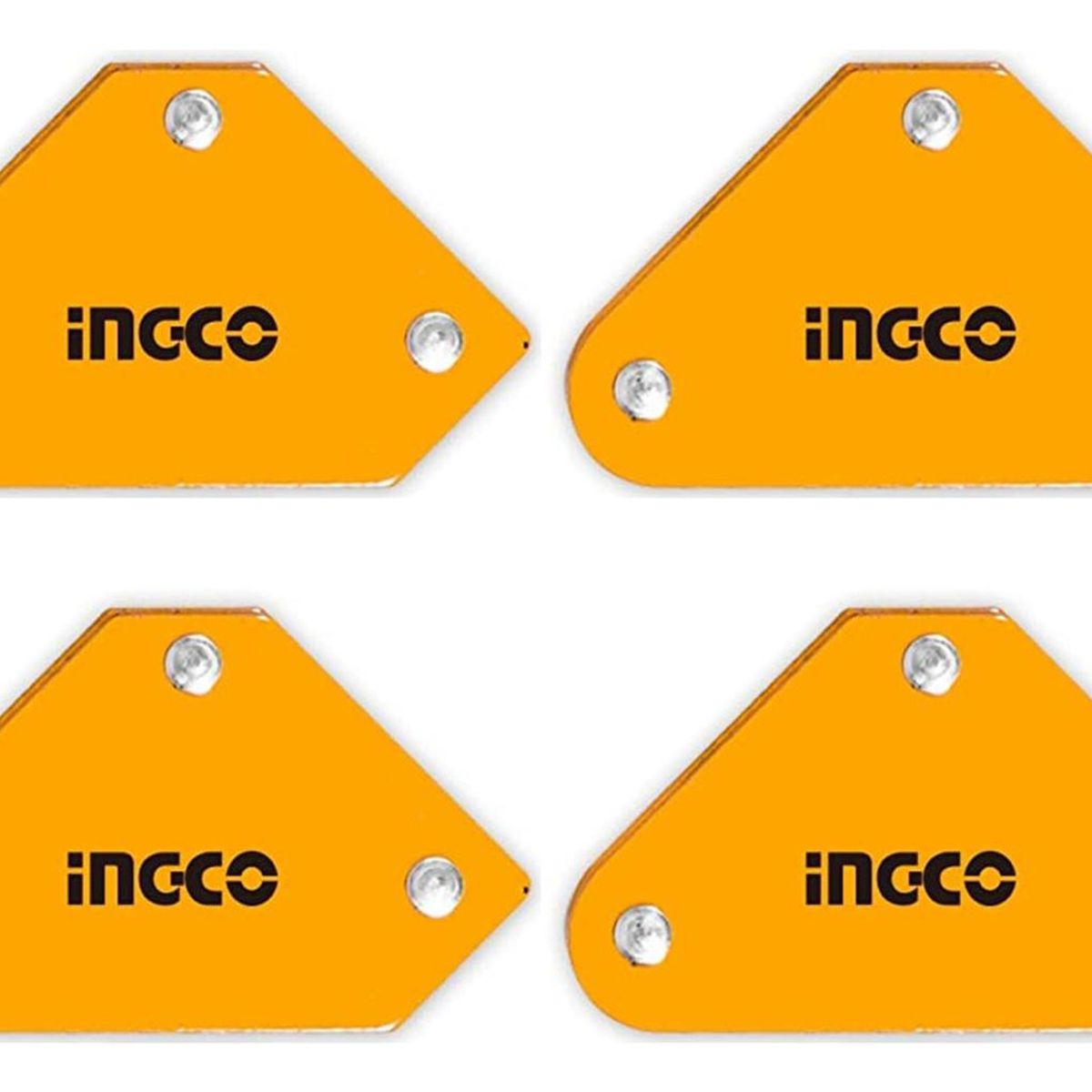 INGCO TOOLS - Set de 4 escuadras magneticas para soldar Ingco