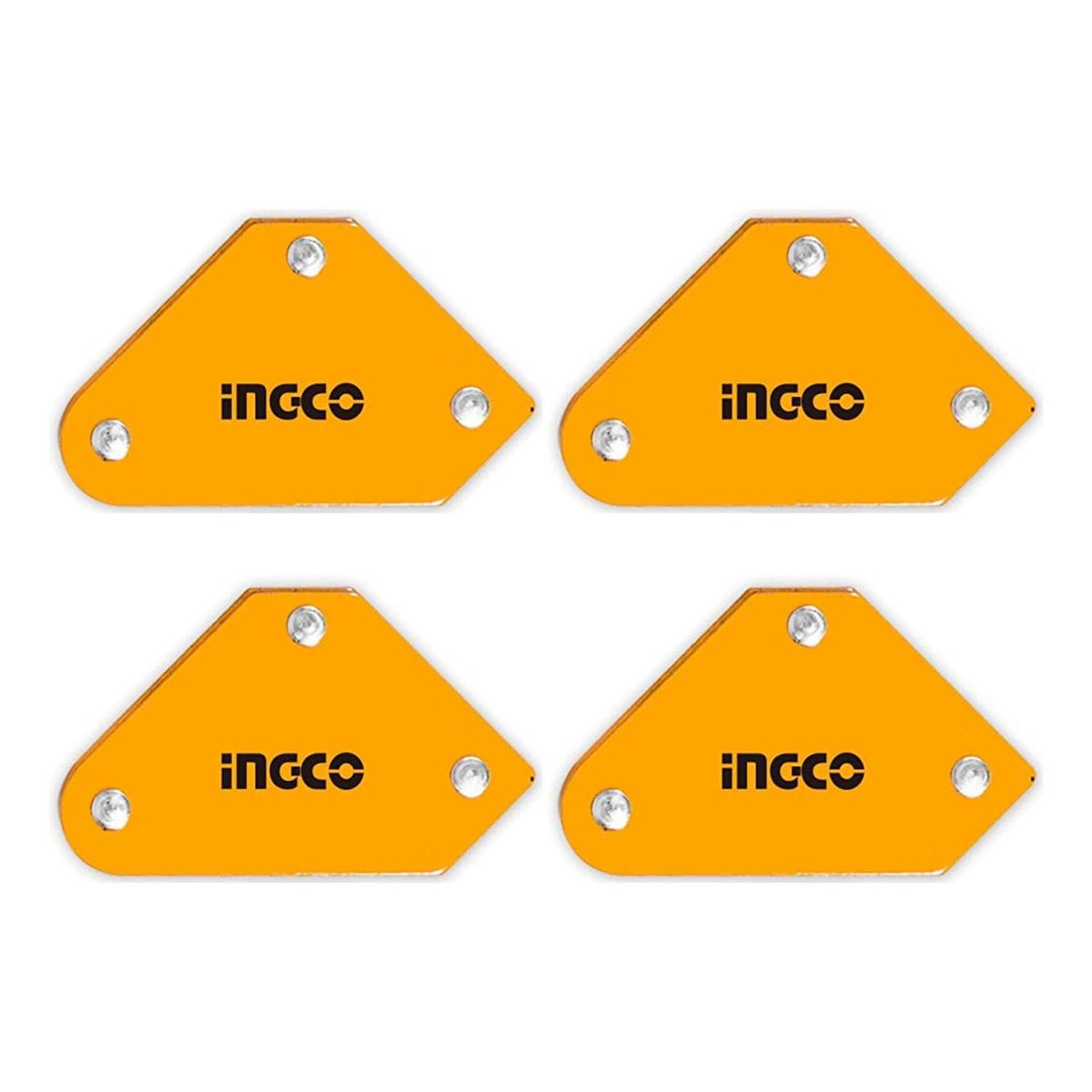 INGCO TOOLS - Set de 4 escuadras magneticas para soldar Ingco