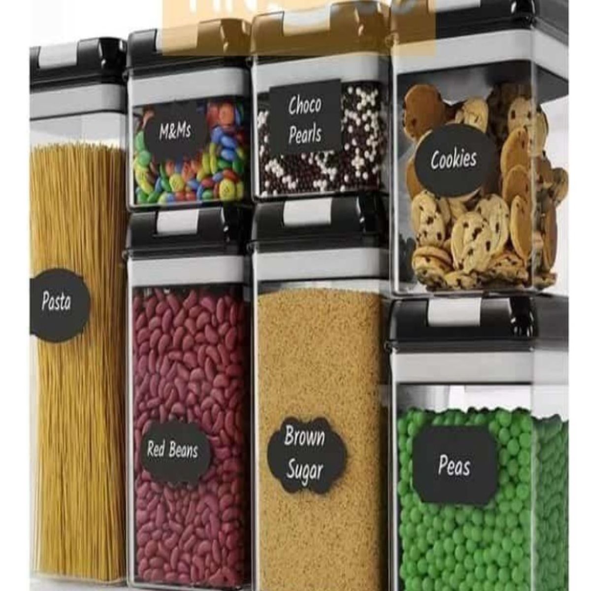 GENERICO - JUEGO DE ORGANIZADOR DE CEREALES