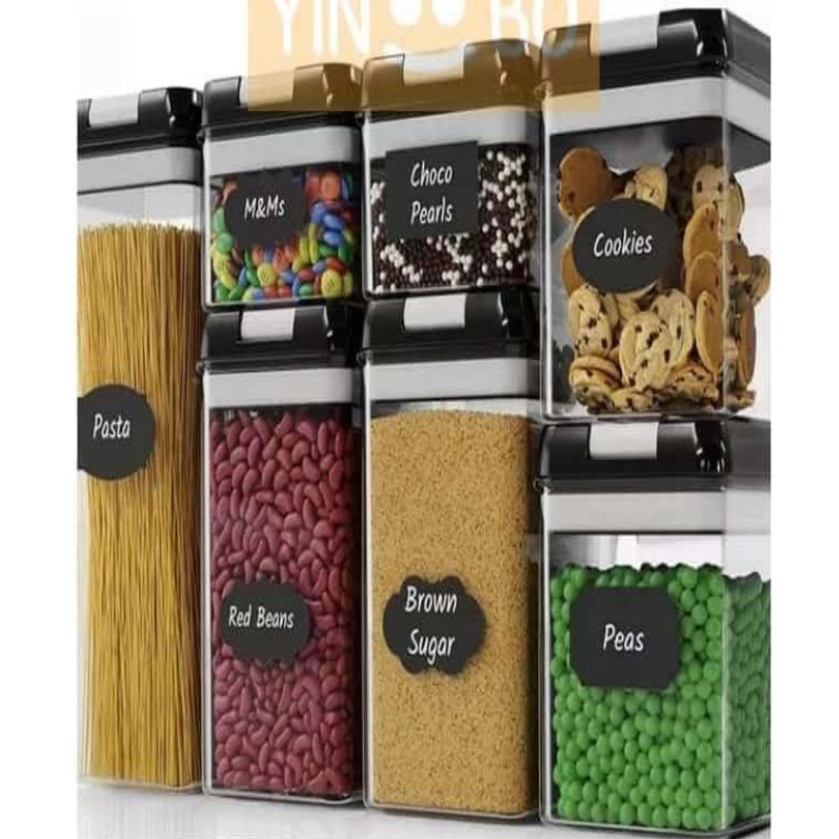 GENERICO - JUEGO DE ORGANIZADOR DE CEREALES