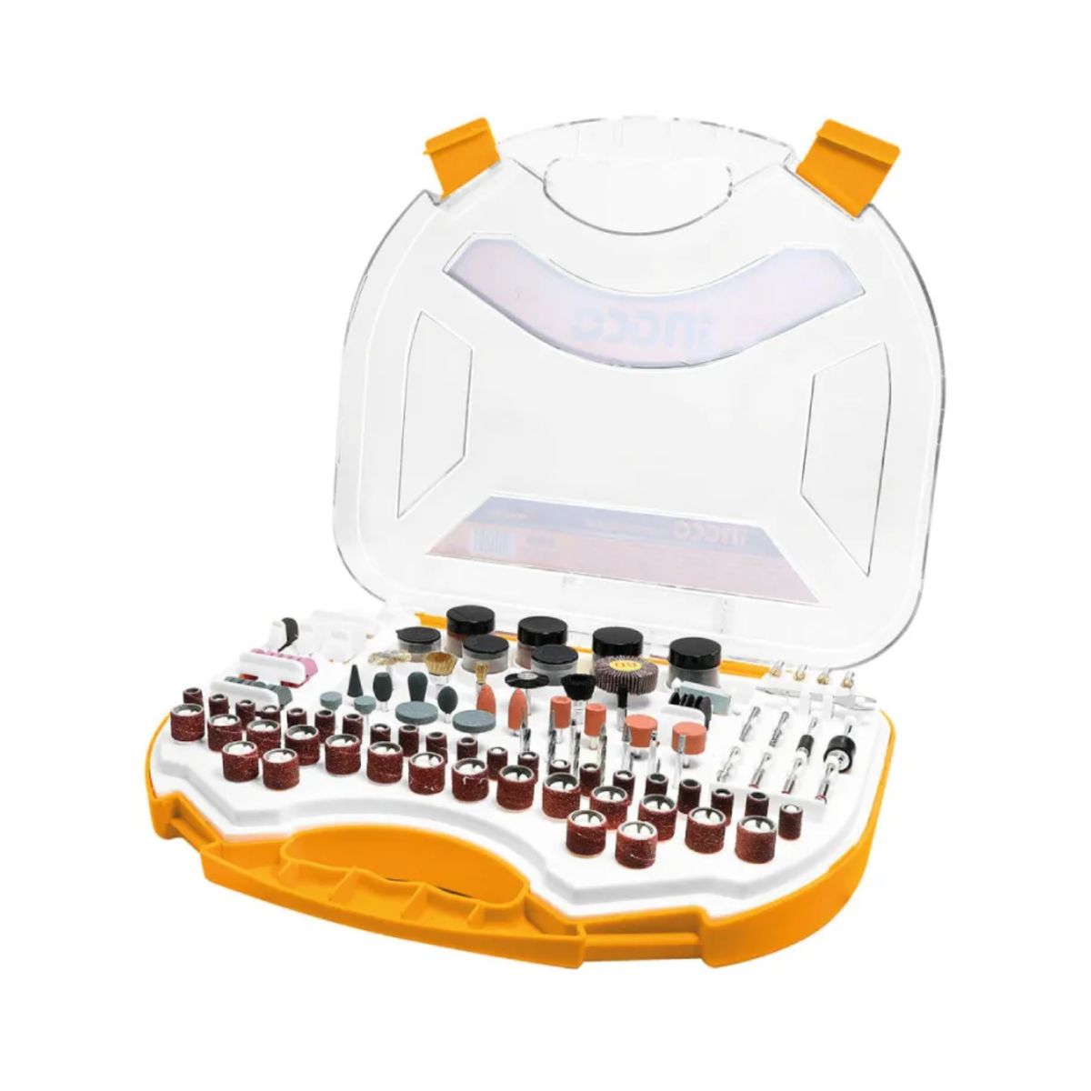 INGCO TOOLS - Set de 250 accesorios para mini grinder Ingco
