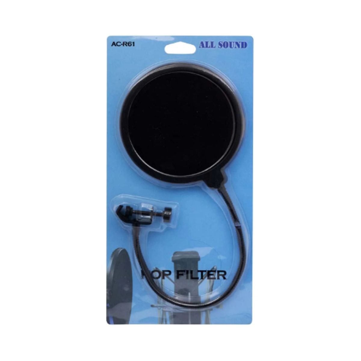 GENERICO - Filtro Anti Pop Metálico AC-R61 ALL SOUND