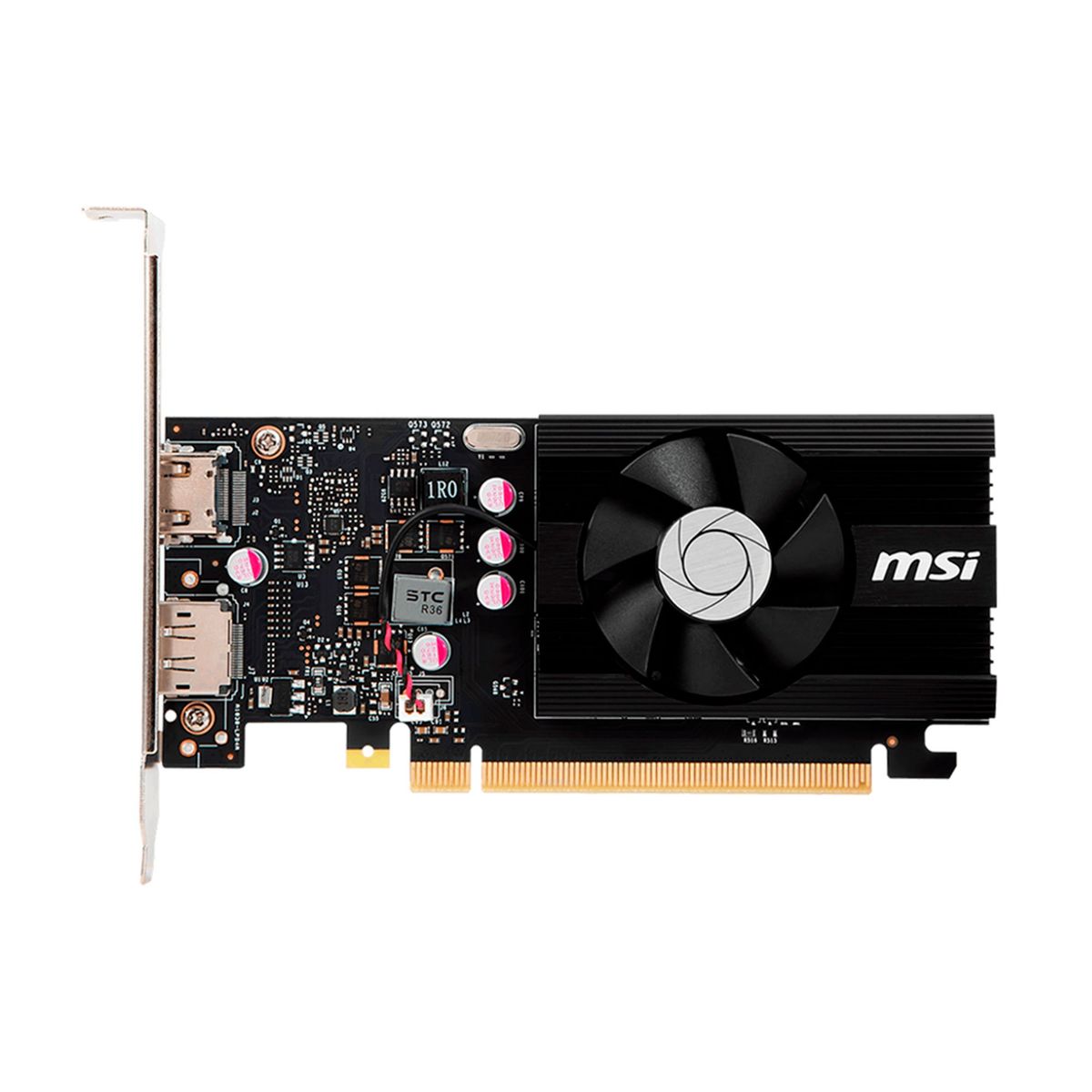 MSI - TARJETA DE VIDEO MSI 4GB DDR4 P/N: GEFORCE GT 1030 4GD4 LP OC