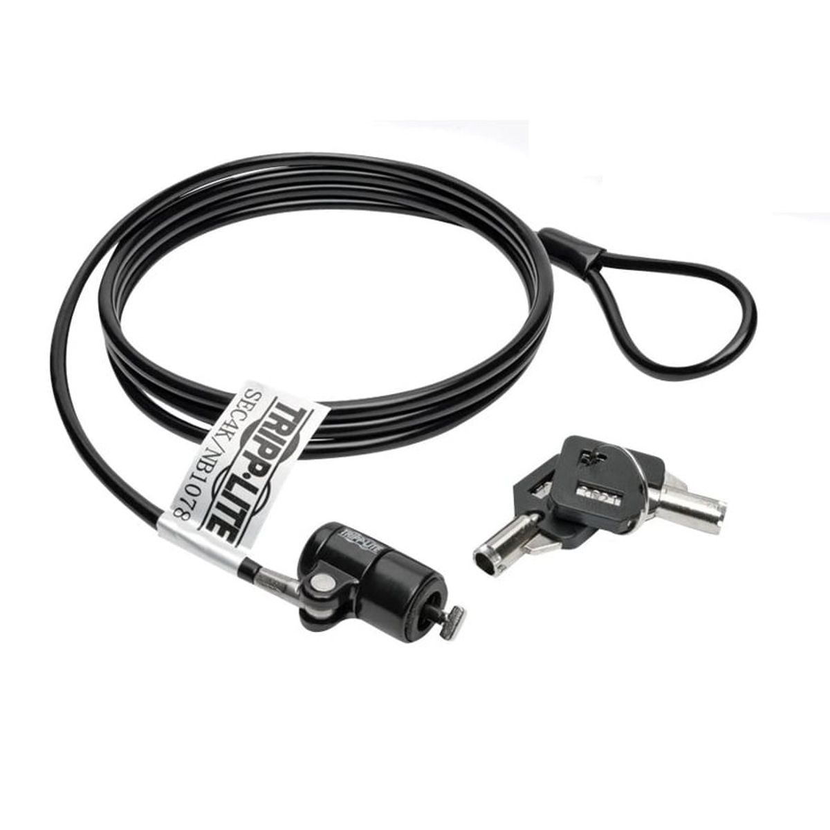 TRIPP LITE - Cable De Seguridad Para Laptop - Acero Con Llave -  Tripp-Lite