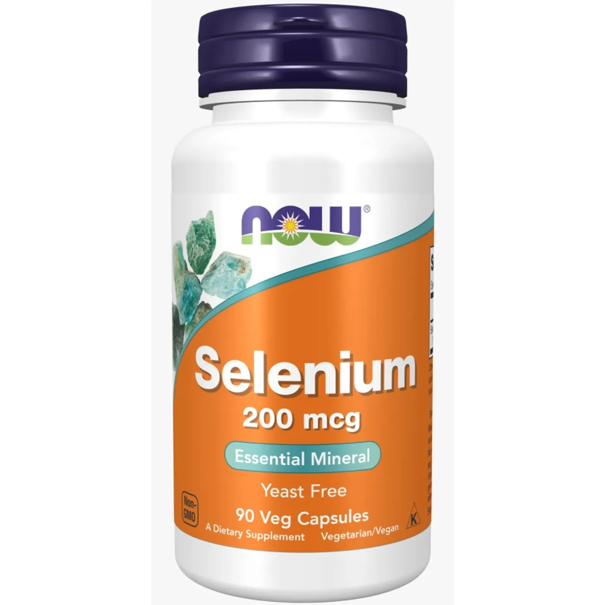 NOW - Selenium 200 mcg - 90 Veg caps