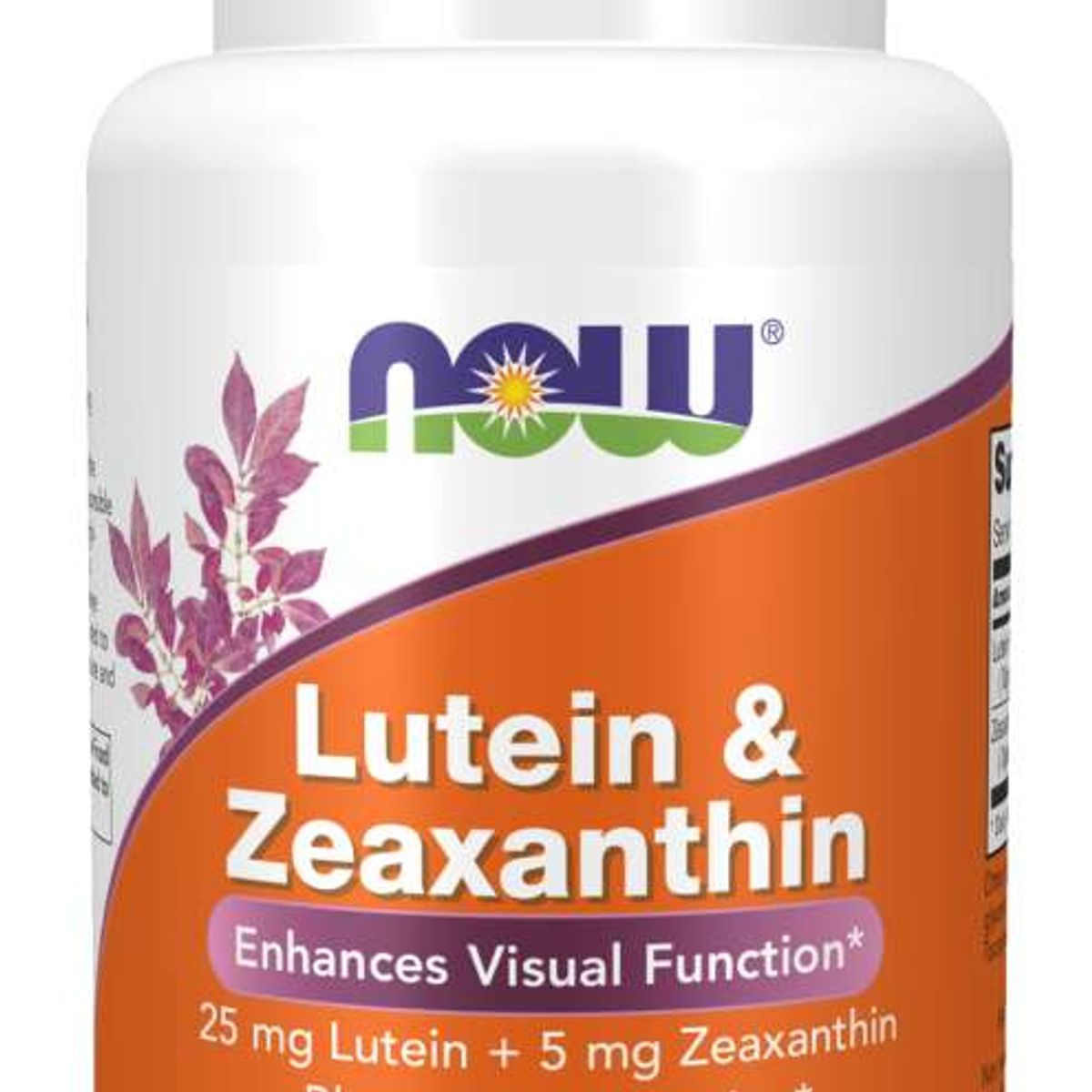 NOW - Lutein 25 mg & Zeaxanthin 5 mg (lutemax 2020) 60 cap