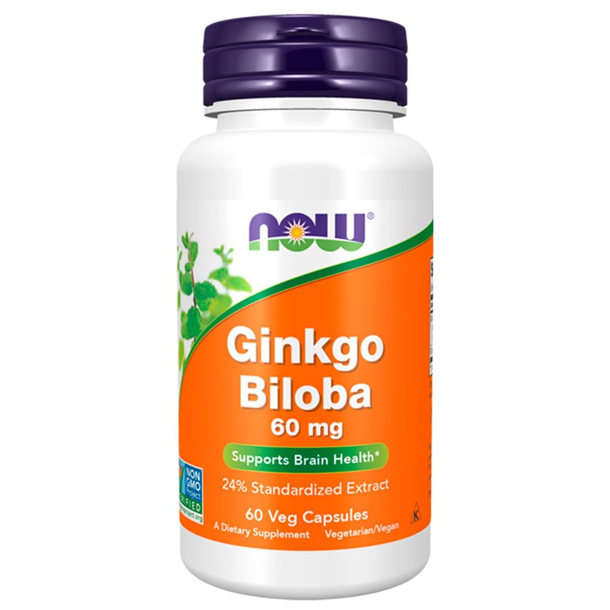 NOW - Ginkgo Biloba 60 mg - NOW