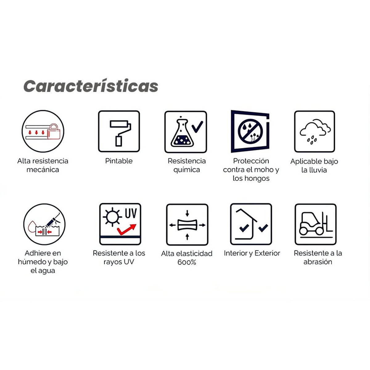 QUILOSA - Adhesivo Sellador para Juntas MS-35 Gris 300ml