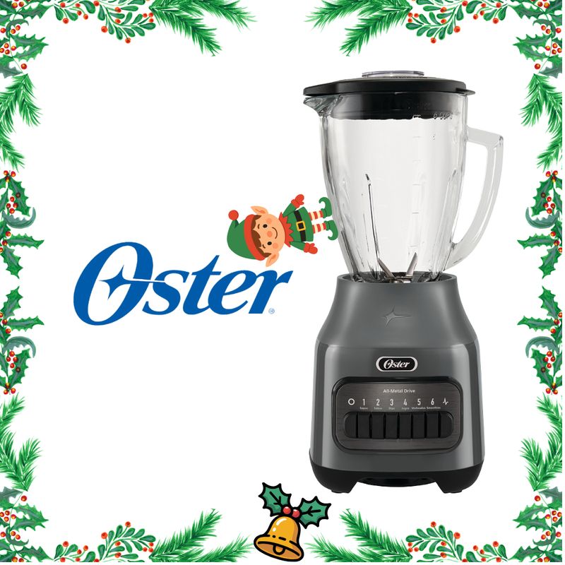 OSTER - LICUADORA 1.5L OSTER CON 6 VELOCIDADES BLSTPEG GPB GRIS