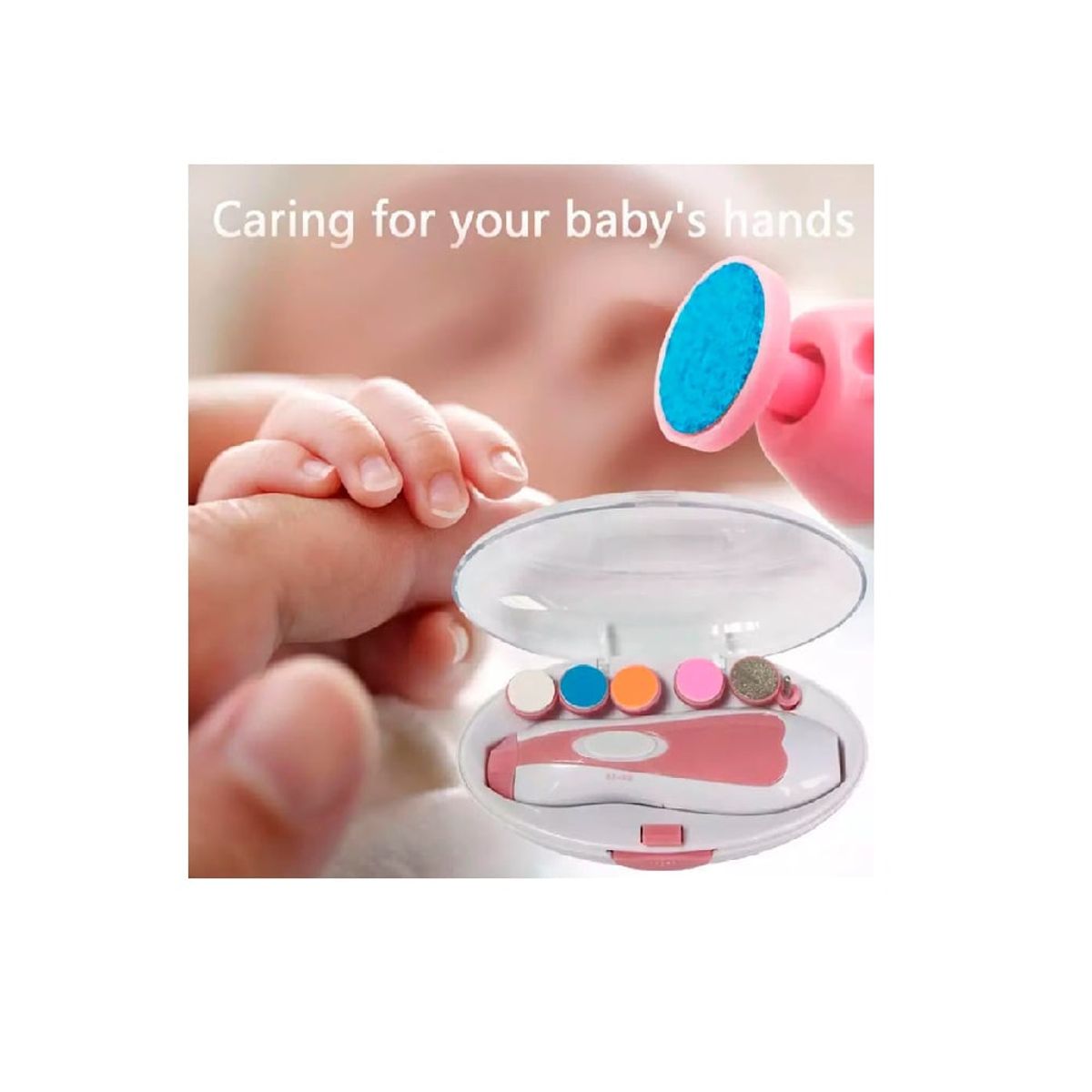 OTTOWARE - Cortaúñas Eléctrico para Bebes niña