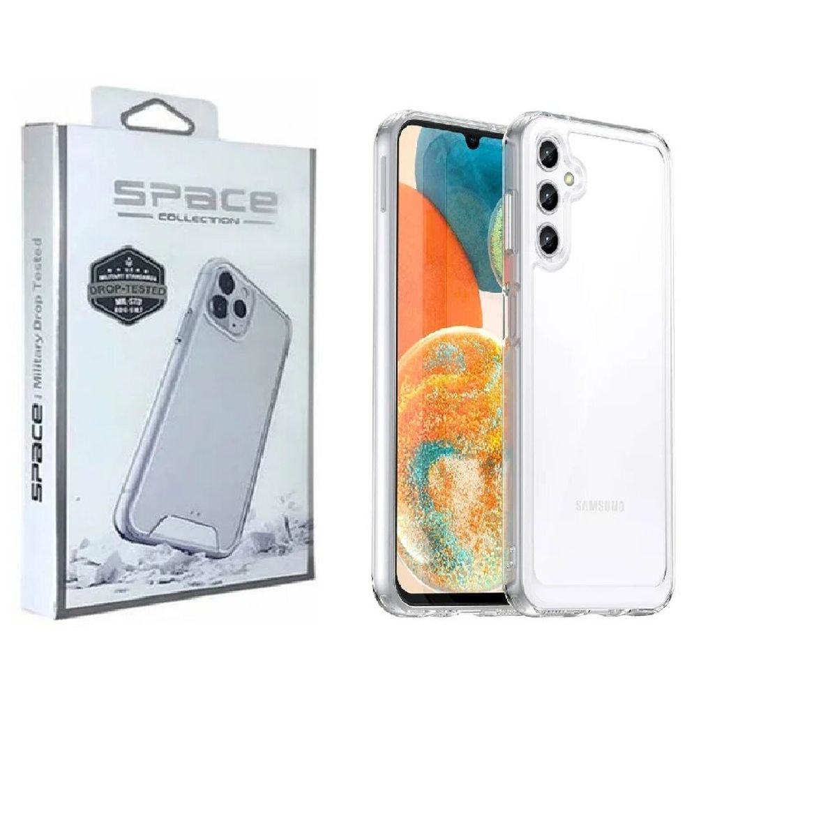 SPACE - Case Space Funda SAMSUNG A54 -Transparente