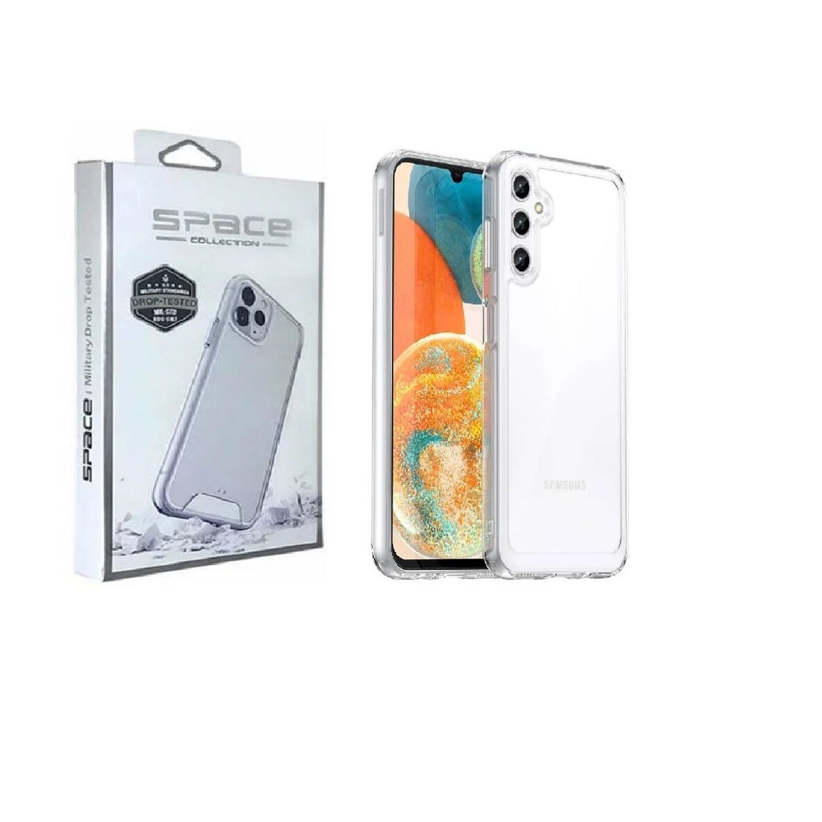 SPACE - Case Space Funda SAMSUNG A54 -Transparente