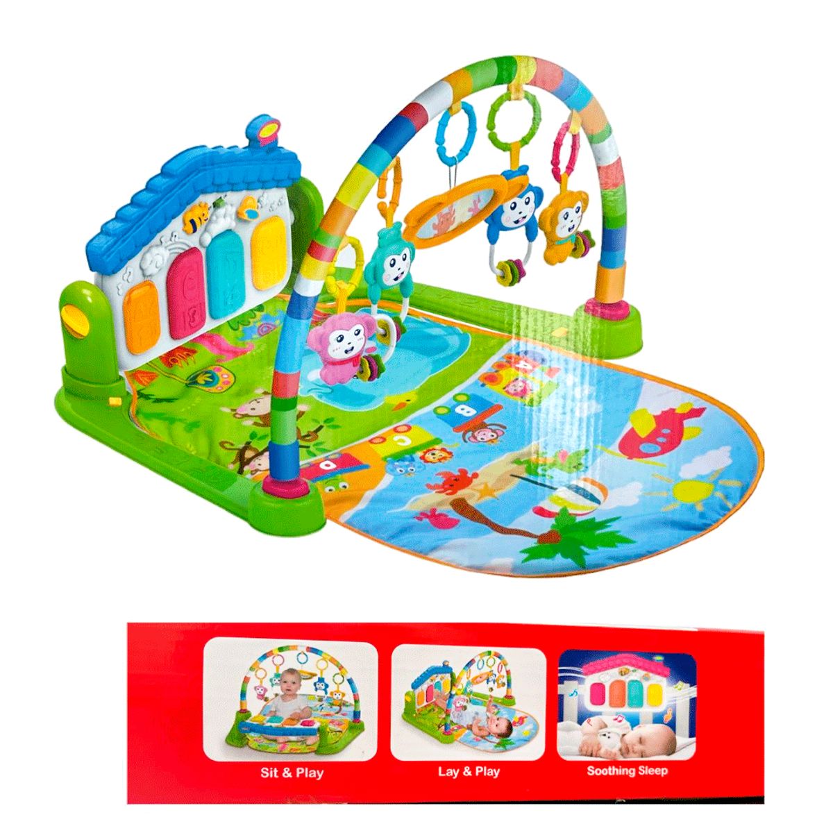 GENERICO - GYMNASION PARA BEBE PIANO