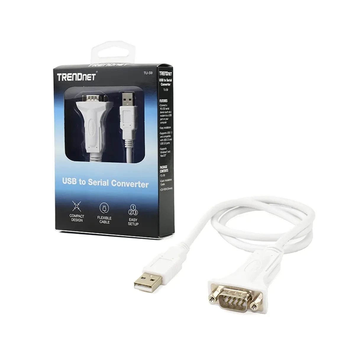 TRENDNET - Cable Serial Trendnet TU-S9