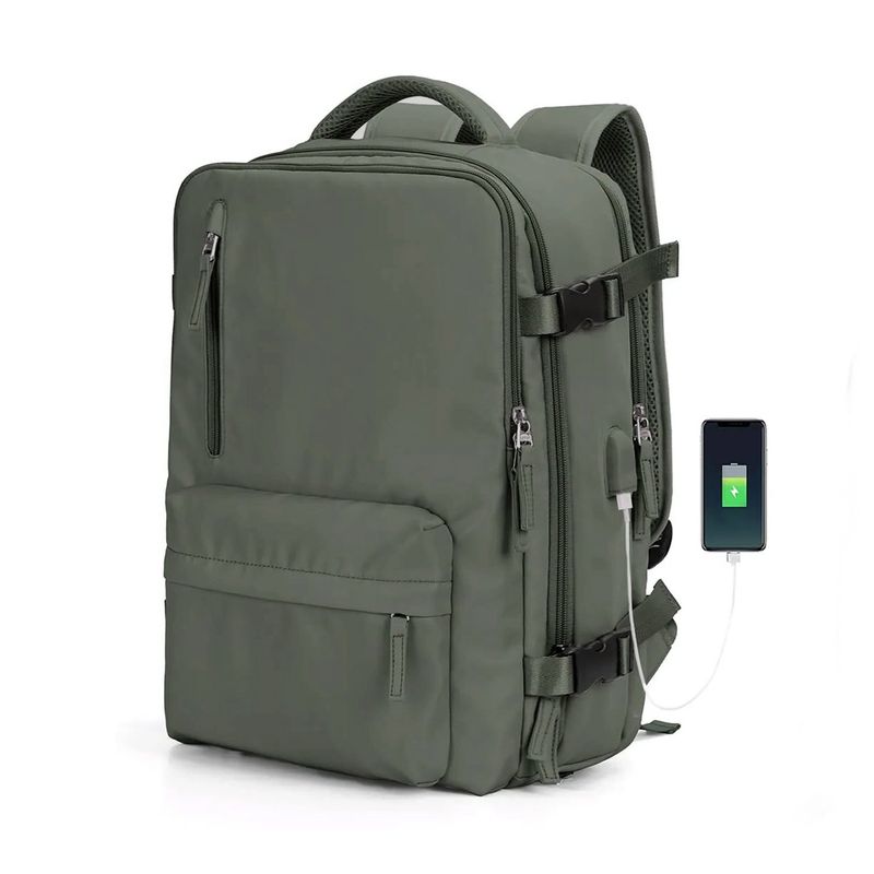 OEM - Mochila De Viaje Impermeable Maleta Laptop Usb 40L Bp31 V