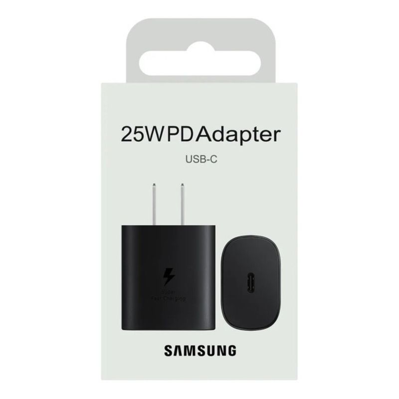 SAMSUNG - Adaptador Samsung 25W Original Para Samsung  A53 - Negro