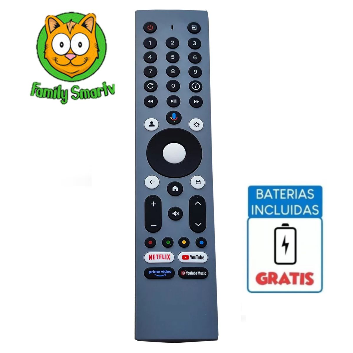GENERICO - Control Remoto Para Tv Jvc Smart tv Modelo Rm-c329