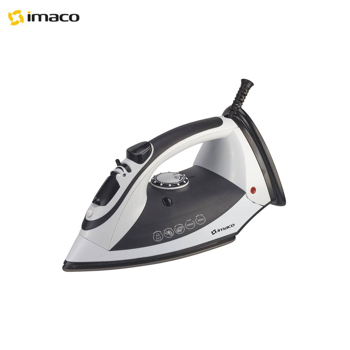 IMACO - PLANCHA A VAPOR IMACO ETA168 CON BASE ANTIADHERENTE