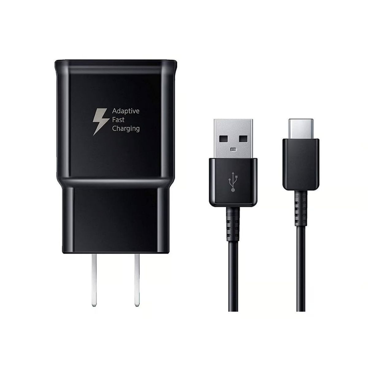 SAMSUNG - Cargador 15W con Cable Tipo-C para Galaxy S9 - Negro