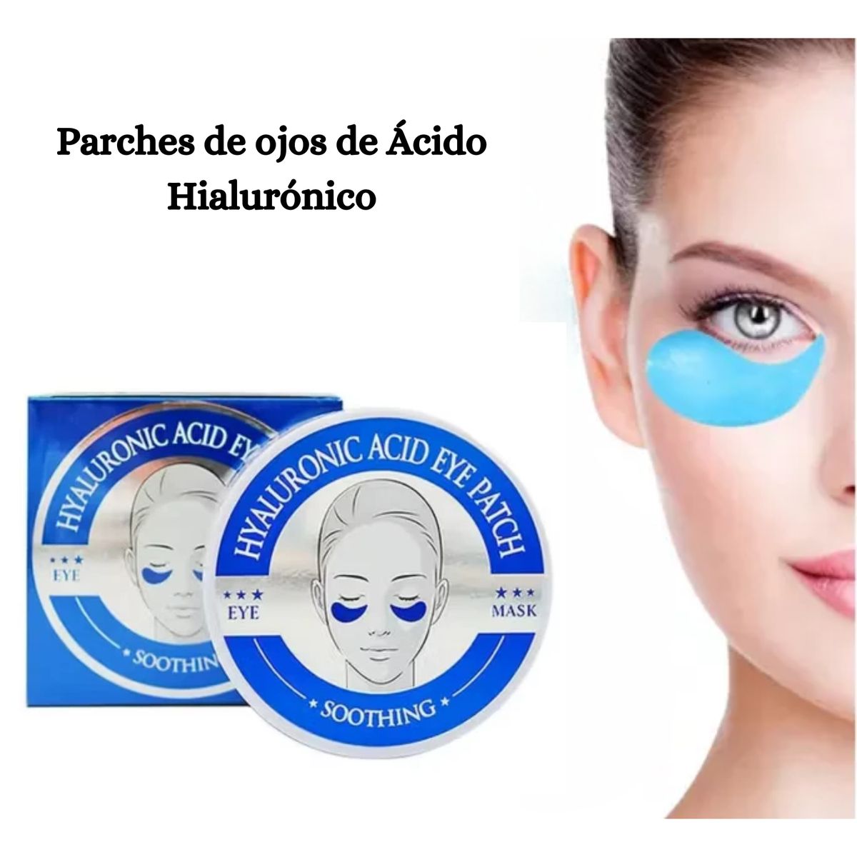 WOKALI - Parches Para Ojos De Ácido Hialurónico - Wokali