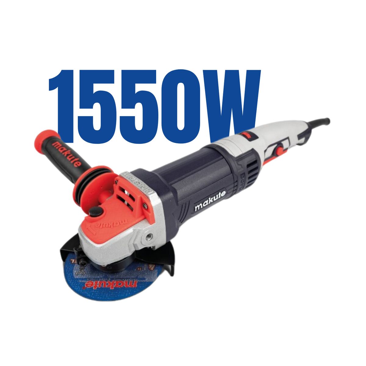 MAKUTE - Amoladora angular 1550w 5 industrial Makute