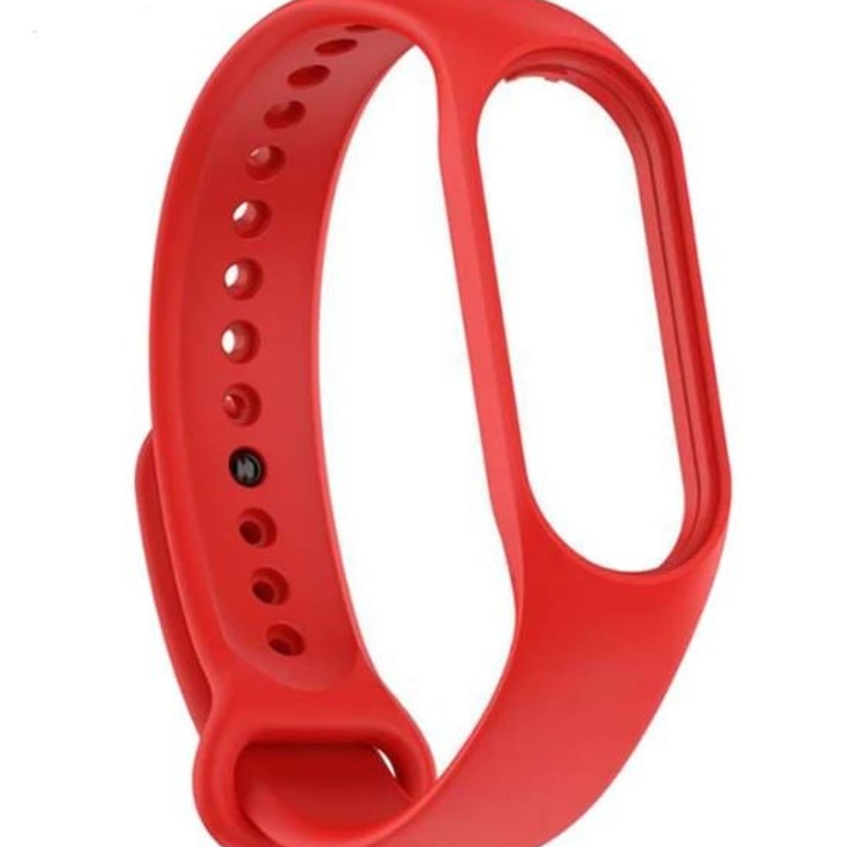 GENERICO - Correa de Silicona Para Xiaomi Mi Band 6 rojo