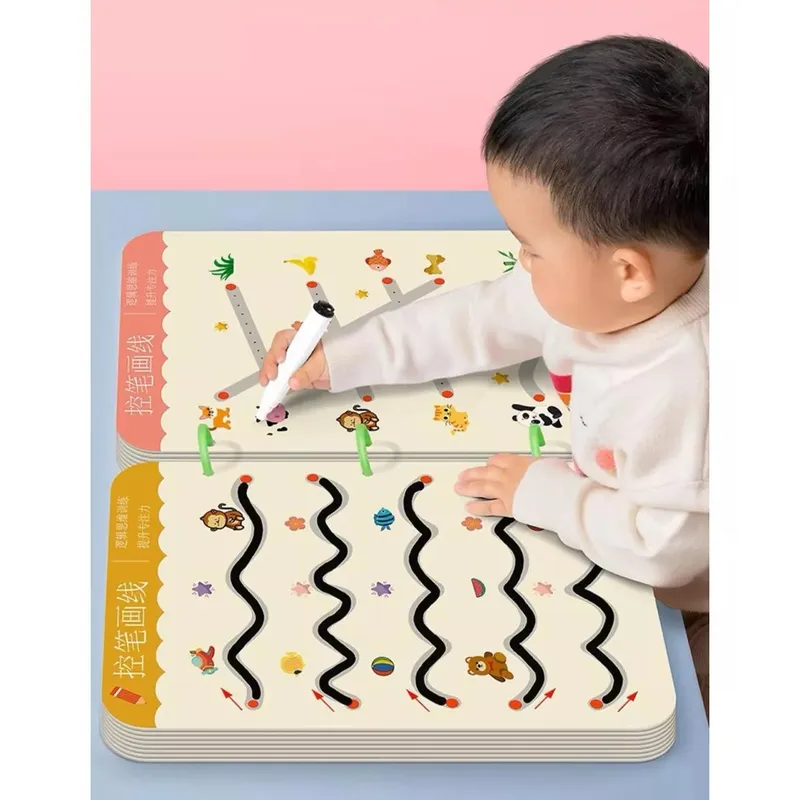 GENERICO - Libro de Trazo Animalitos para Bebes y Niños