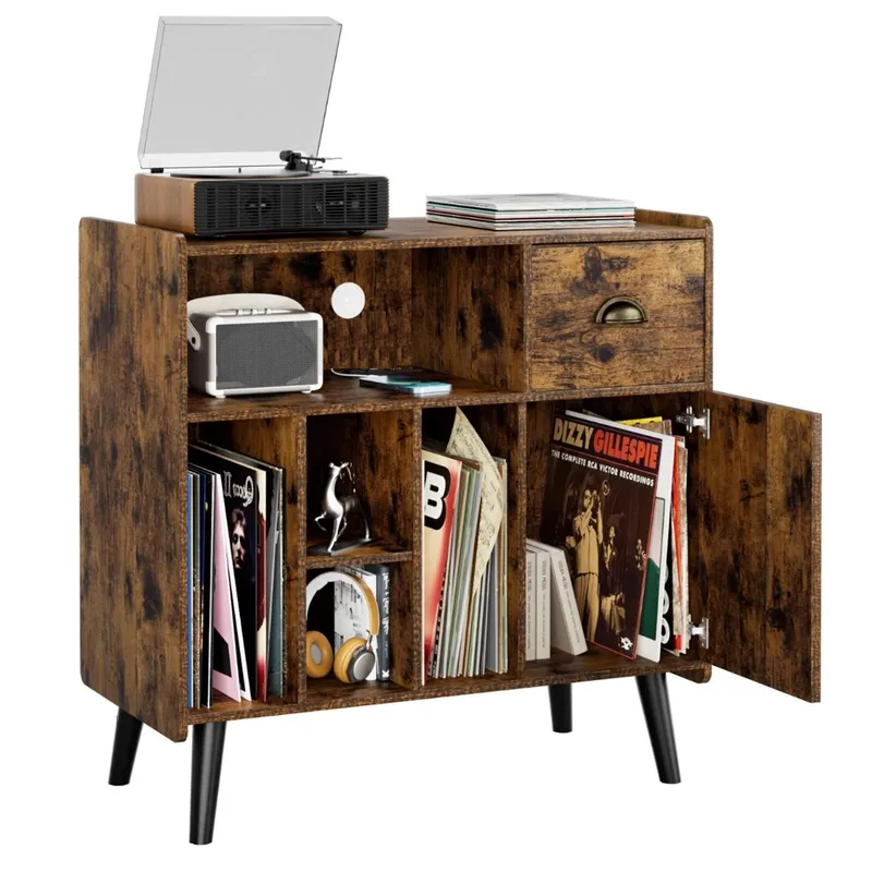 DIBA MUEBLES - Mueble para Discos de Vinilo Poppy - DIBA Muebles