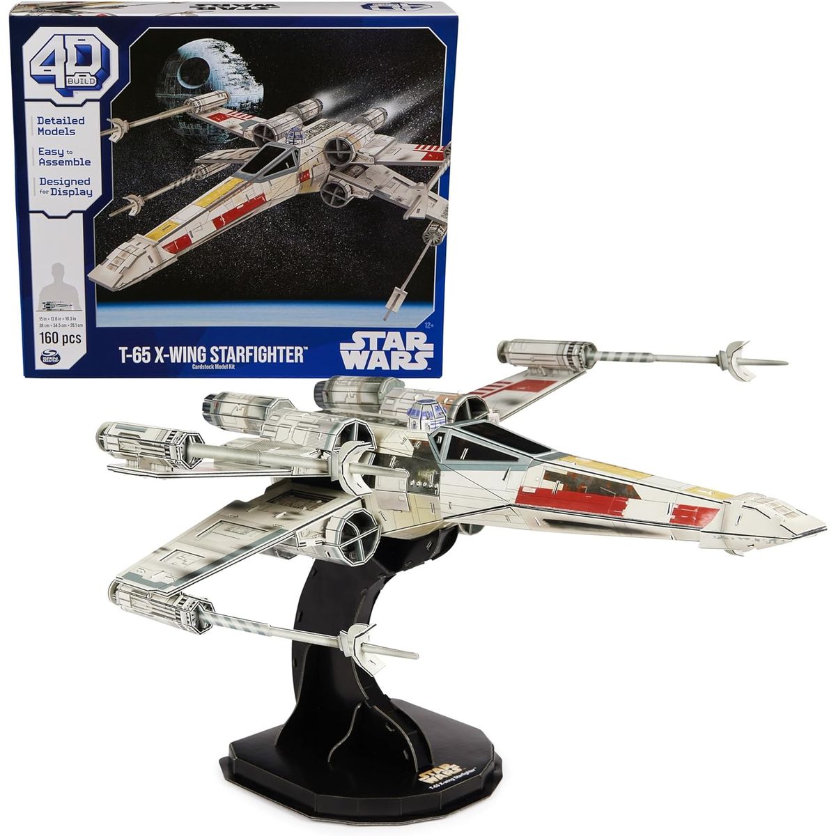SHEEPBUSTER - Rompecabezas Armable 4D Cartón T-65 X-Wing Starfighter
