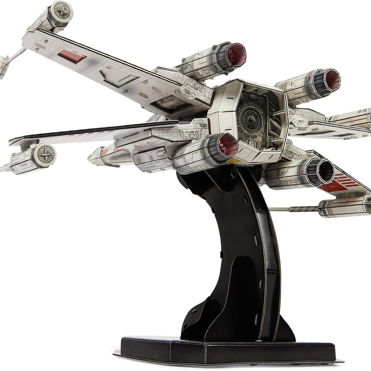 SHEEPBUSTER - Rompecabezas Armable 4D Cartón T-65 X-Wing Starfighter