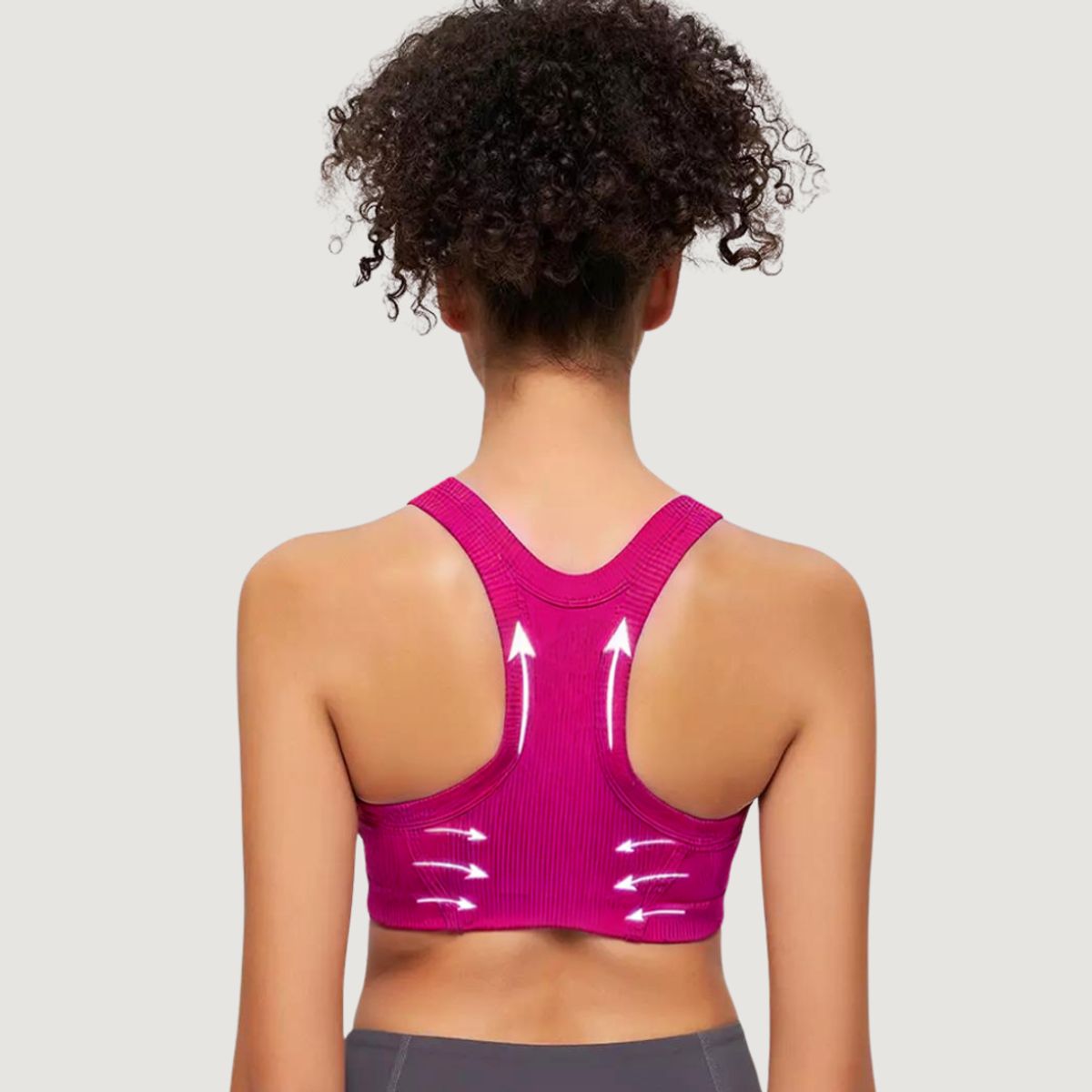 GENERICO - Crop Top Bividí Rib Acanalado Juvenil Aesthetic Teen