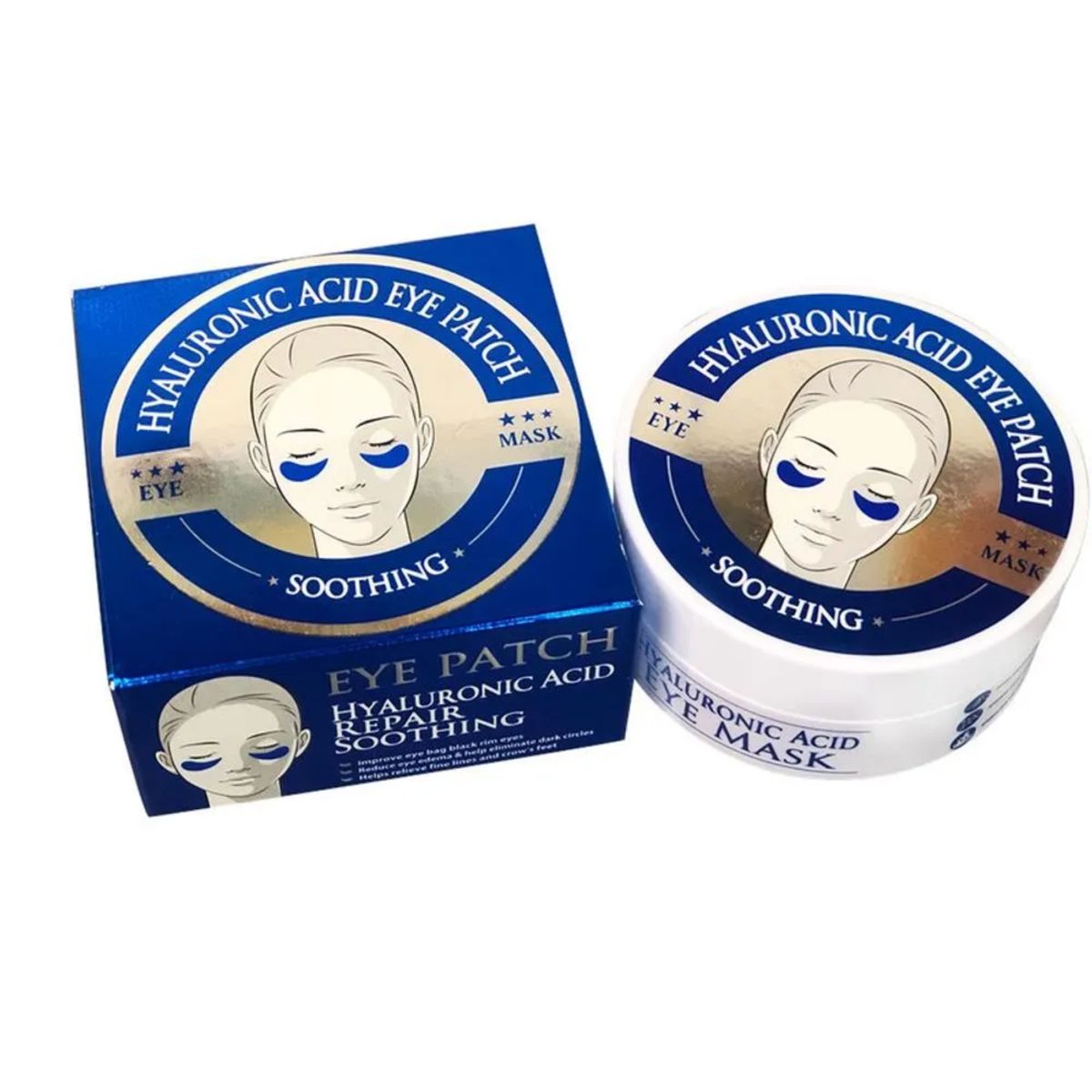 WOKALI - Parches Para Ojos De Ácido Hialurónico