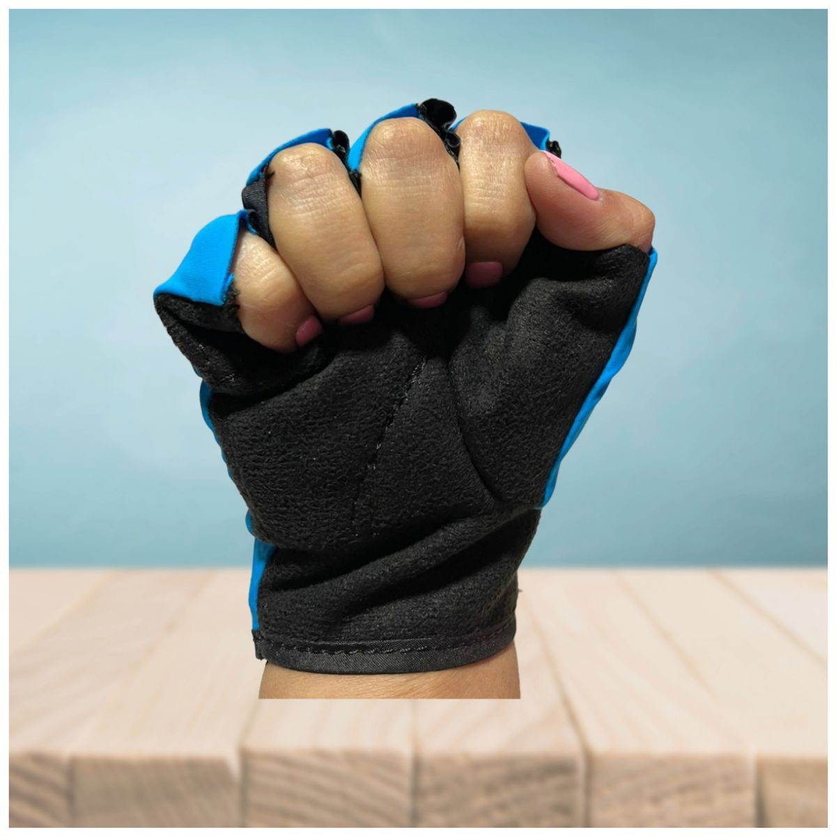 GENERICO - Mitones De Pesas de Dama Celeste de Licra