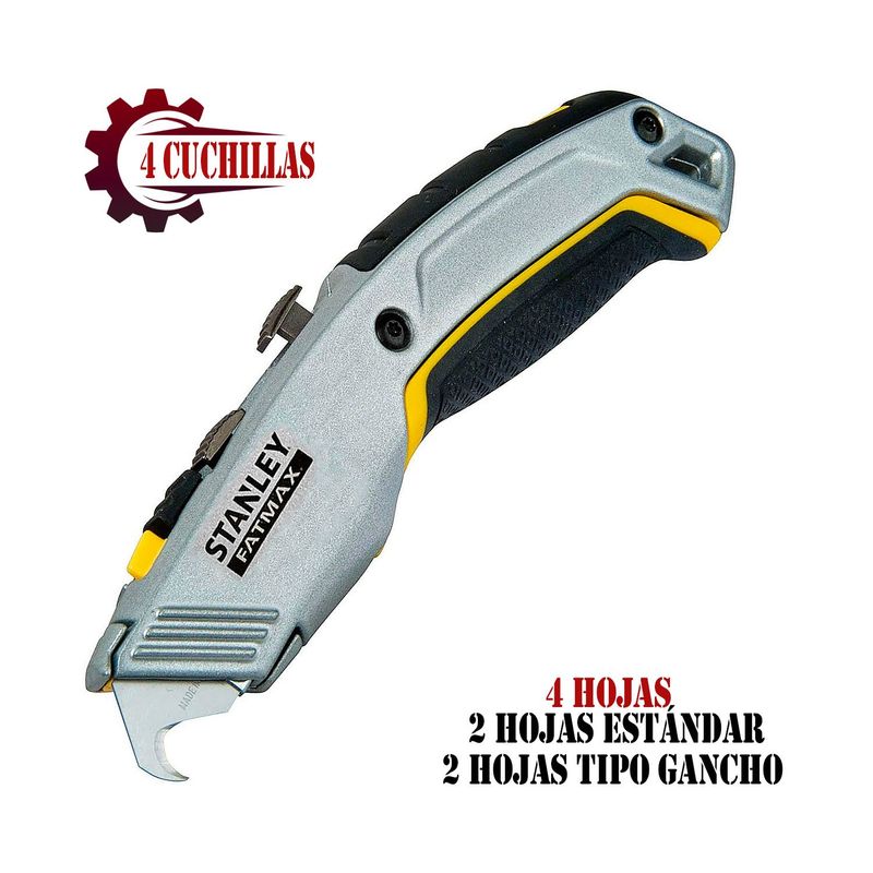 STANLEY - Cutter Retráctil Fatmax® Xtreme Twin 10-789 STANLEY