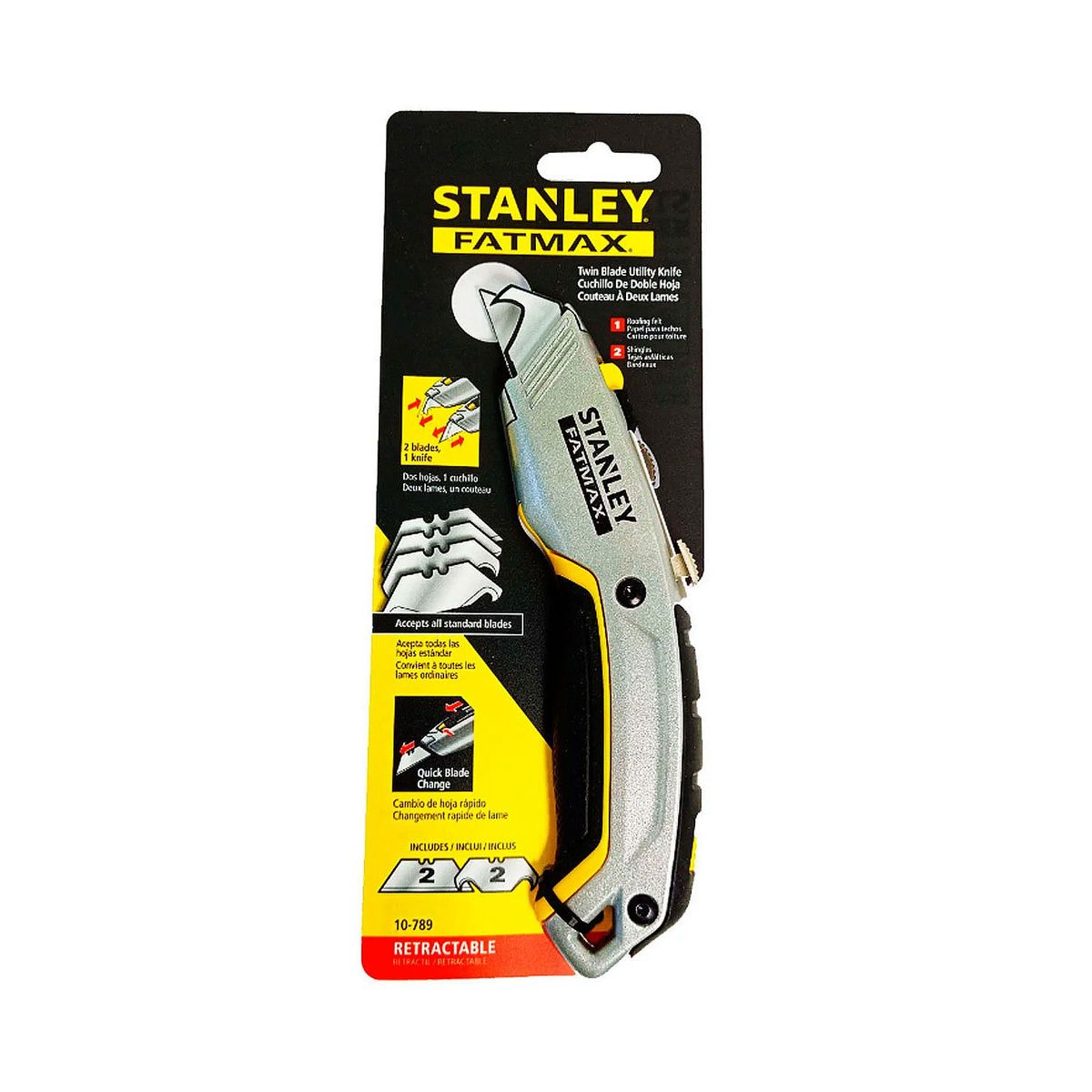 STANLEY - Cutter Retráctil Fatmax® Xtreme Twin 10-789 STANLEY