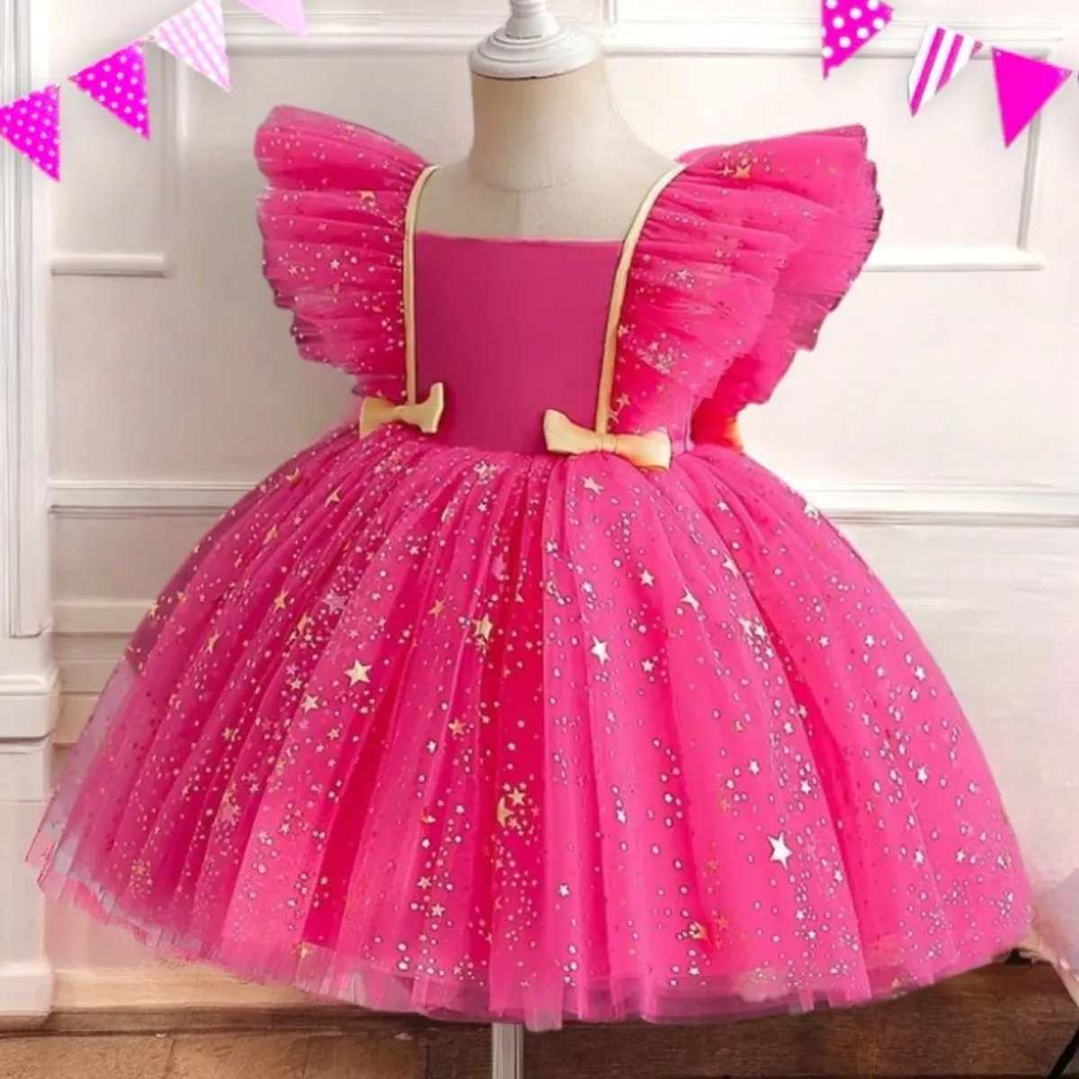 GENERICO - VESTIDO DE NIÑA PARA CUMPLEAÑOS